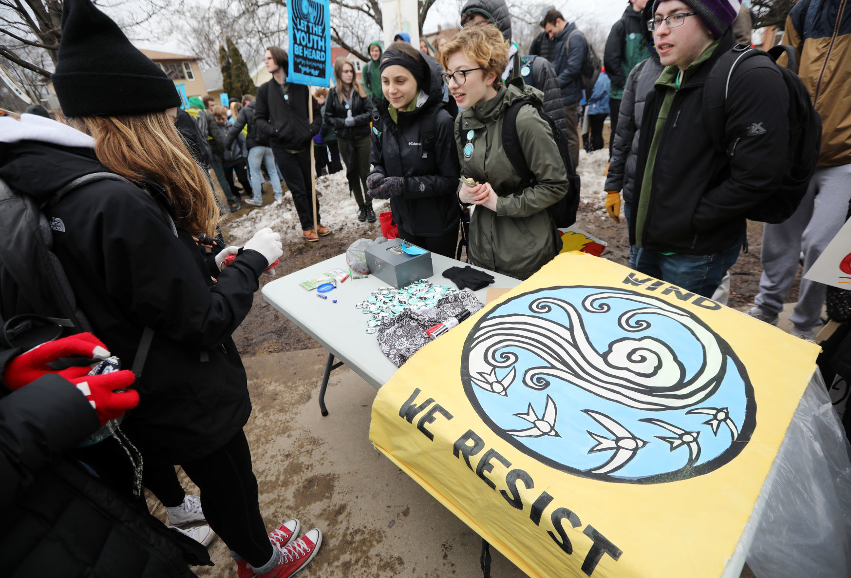 Students march for action on climate change